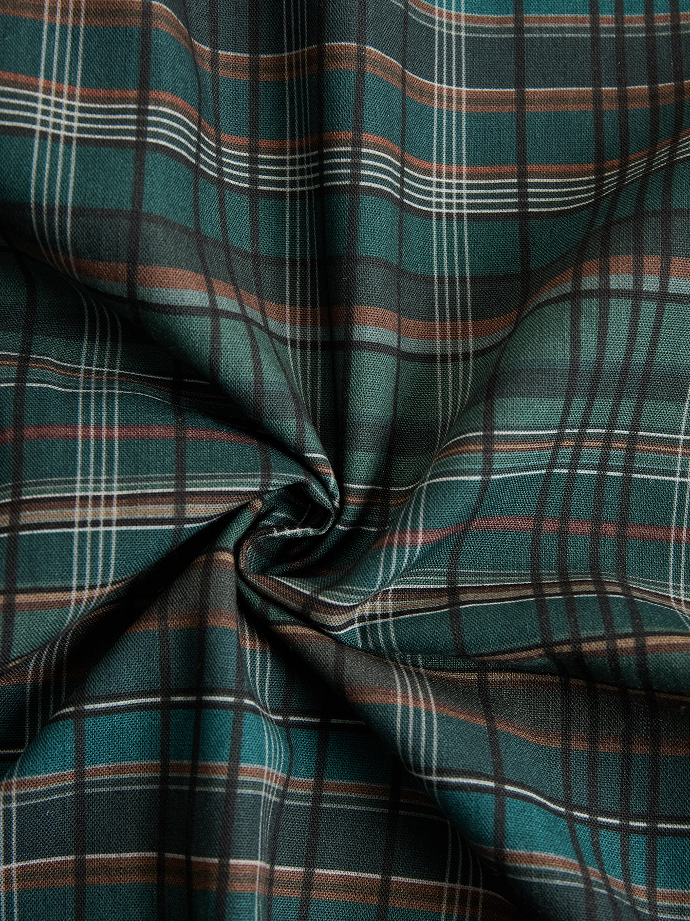 Plaid Lapel Belted Maxi Dress