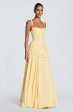 Elissa Maxi Dress - Lemon
