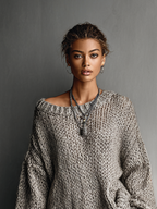 Loose Knit Mini Dress