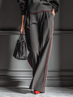 Hooded Sweatshirt & Straight Pants Set