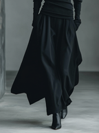 Black High-Waisted Skirt