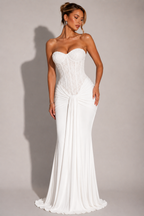 Nina Maxi Dress - Ivory