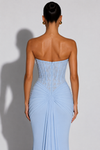 Nina Maxi Dress - Glacier Blue