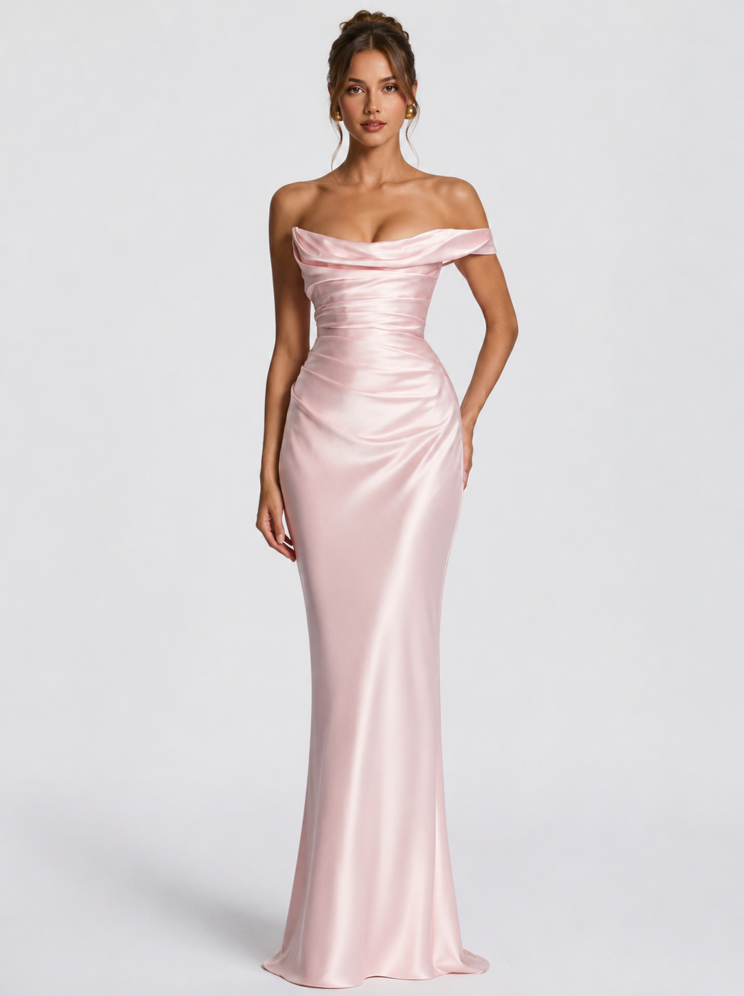 Thalia Maxi Dress - Blush