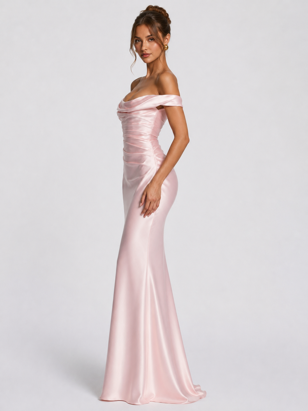 Thalia Maxi Dress - Blush
