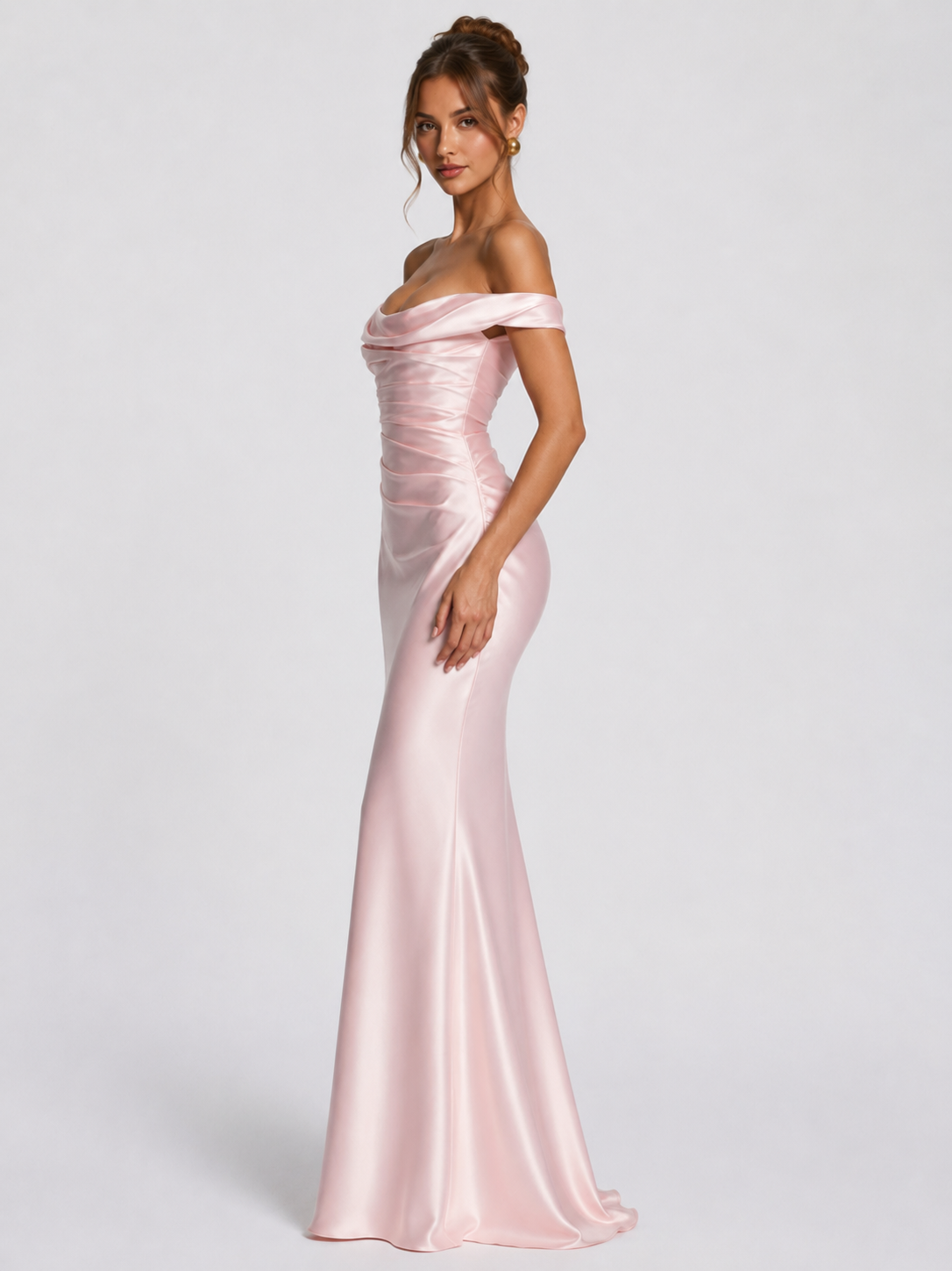 Thalia Maxi Dress - Blush