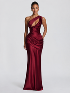 Acacia Maxi Dress - Deep Red
