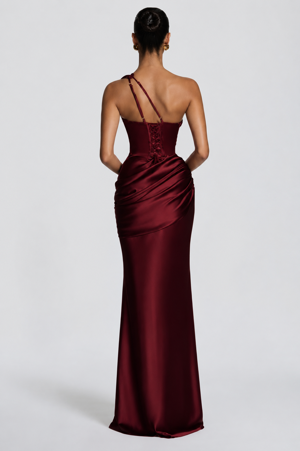 Acacia Maxi Dress - Deep Red