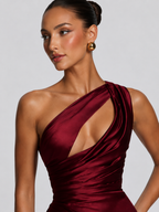 Acacia Maxi Dress - Deep Red