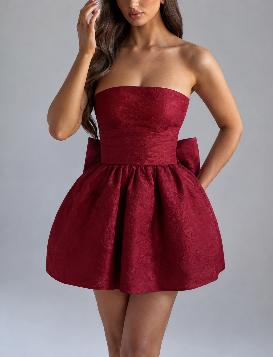 Lisa Mini Dress - Red