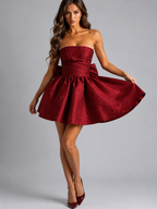 Lisa Mini Dress - Red