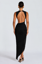 Daisy Midi Dress - Black