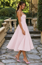 Freya Midi Dress - Blush