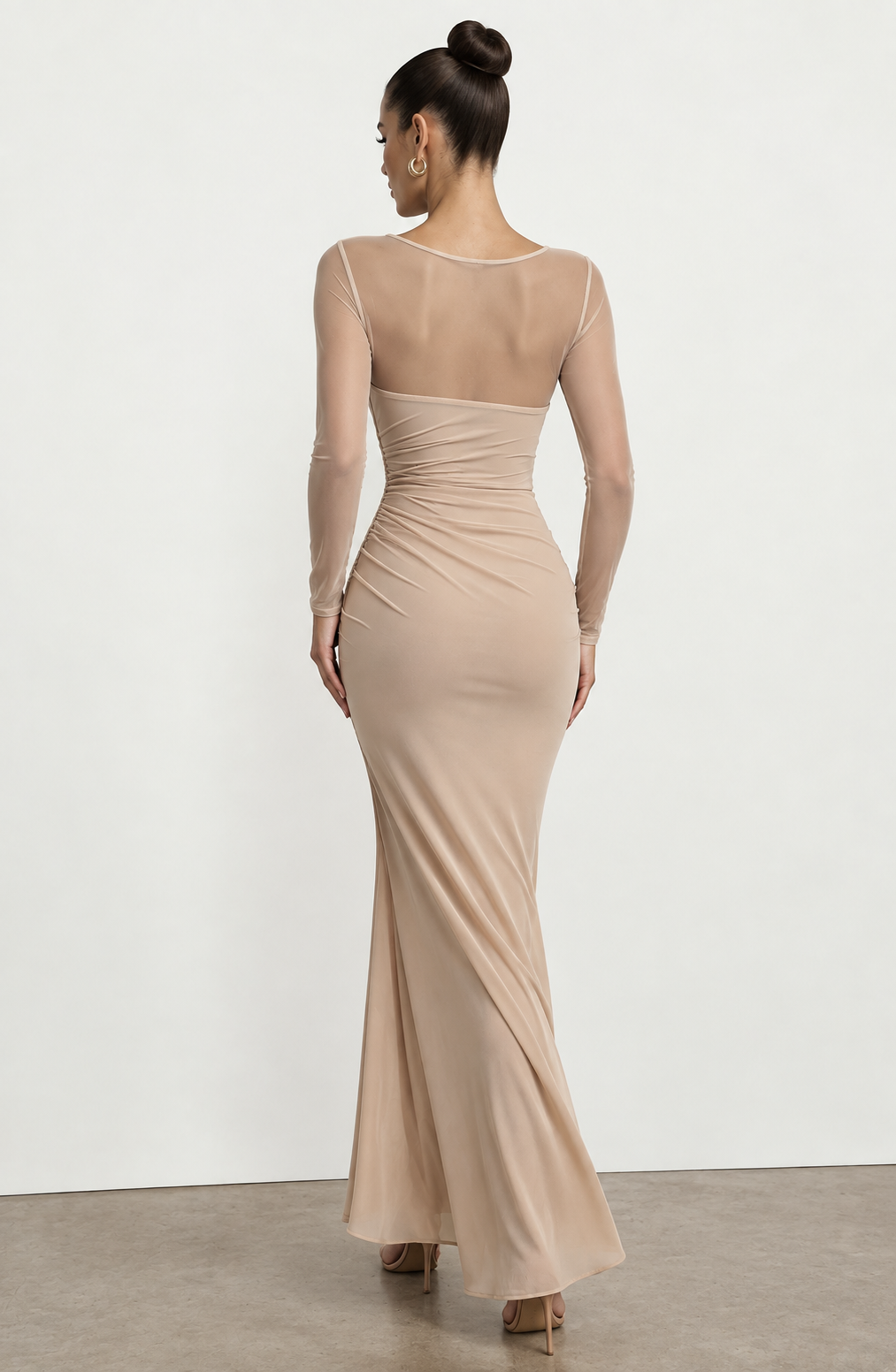 Zoey Maxi Dress - Apricot