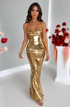 Alba Maxi Dress - Golden