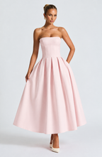 Emma Midi Dress - Blush