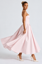 Emma Midi Dress - Blush