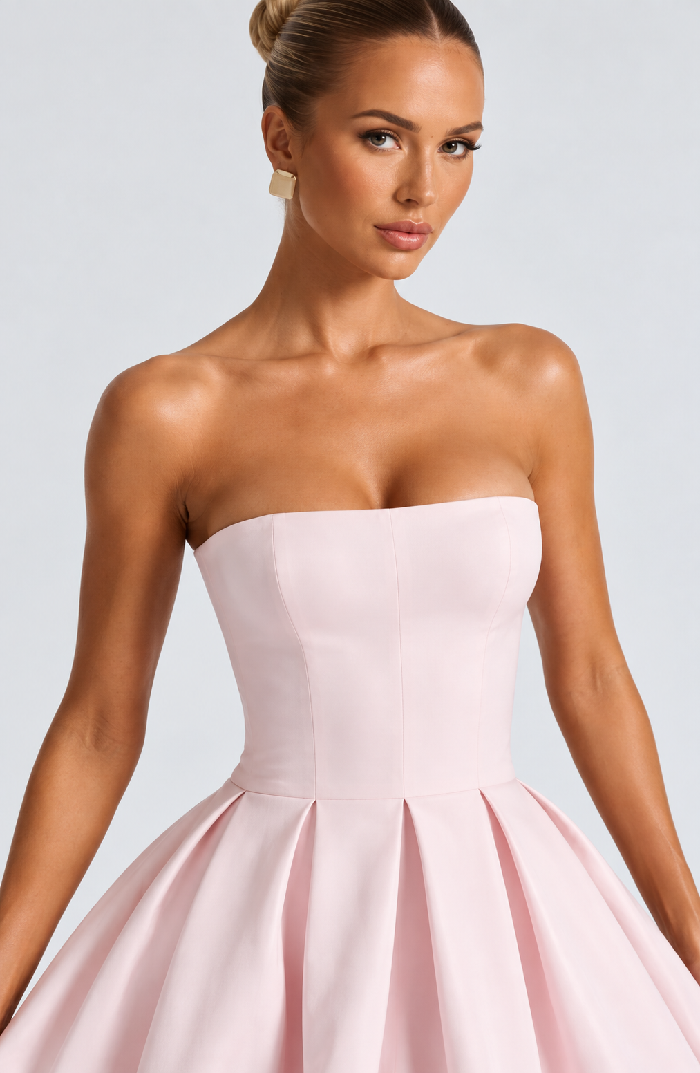 Emma Midi Dress - Blush