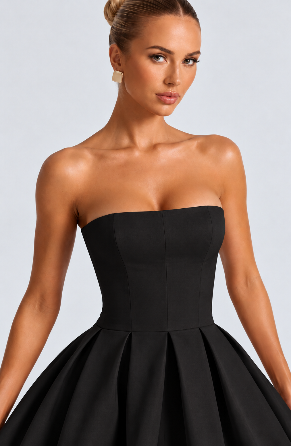 Emma Midi Dress - Black
