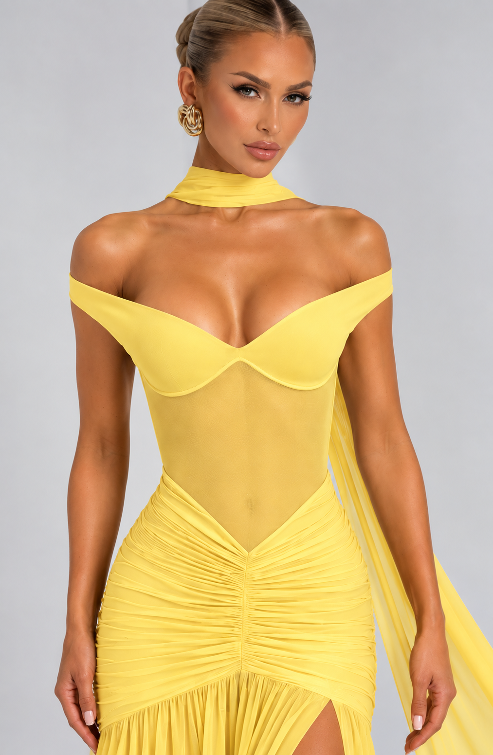 Isla Maxi Dress - Yellow