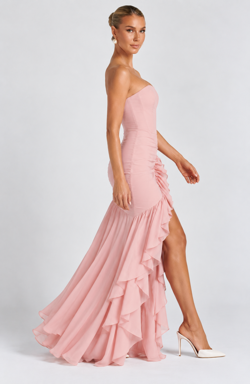 Gemma Maxi Dress - Blush