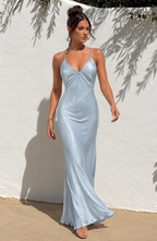 Amber Maxi Dress - Blue