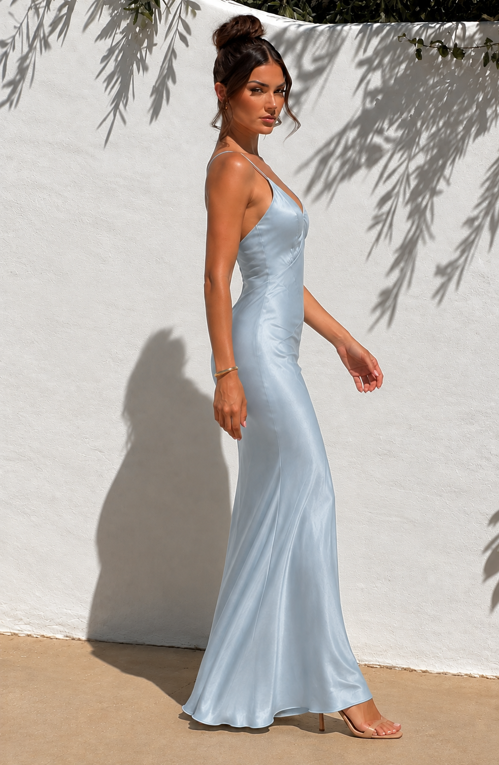 Amber Maxi Dress - Blue