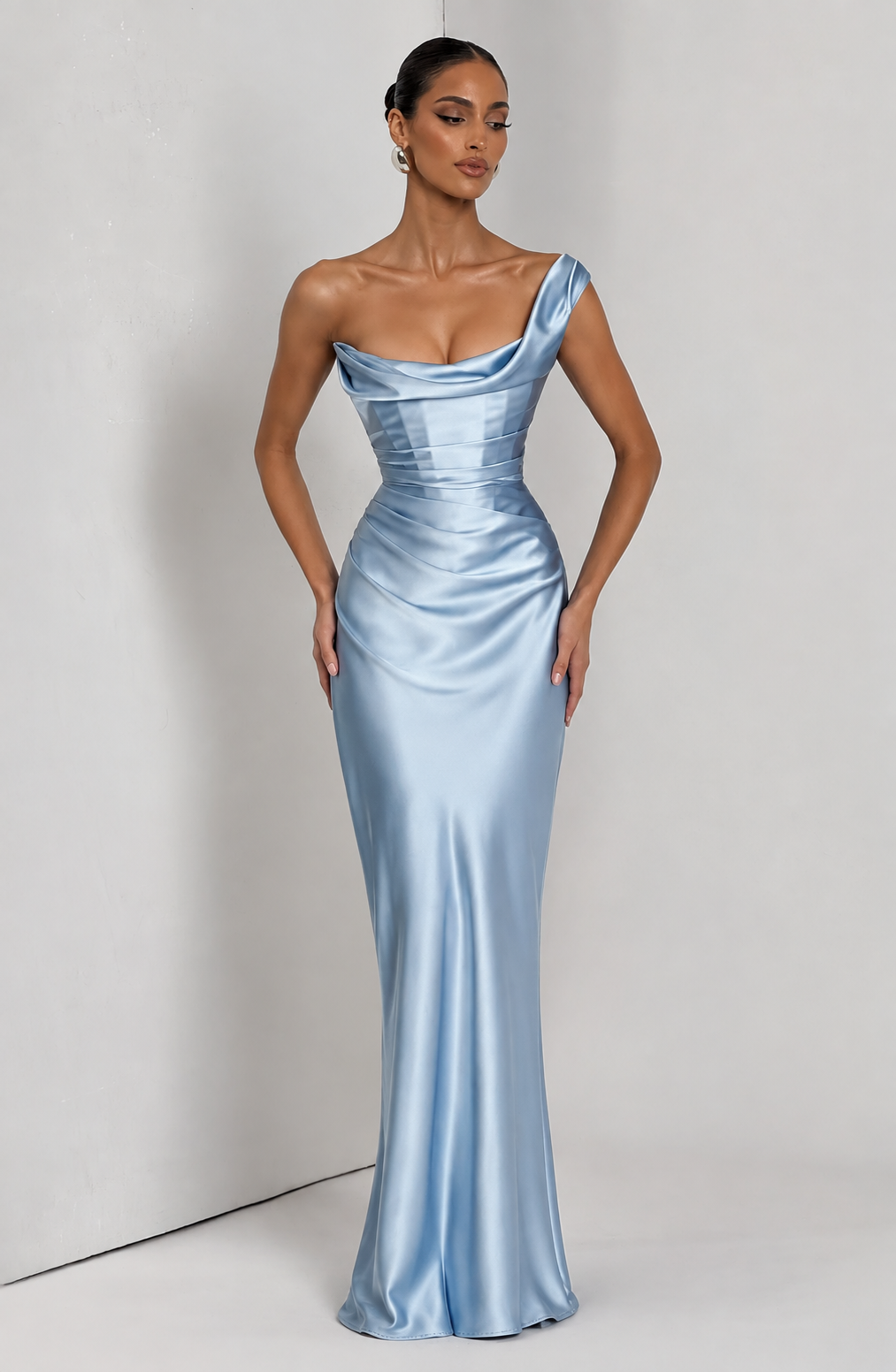Chloe Maxi Dress - Blue