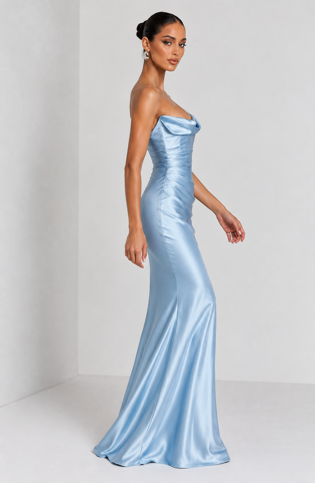 Chloe Maxi Dress - Blue