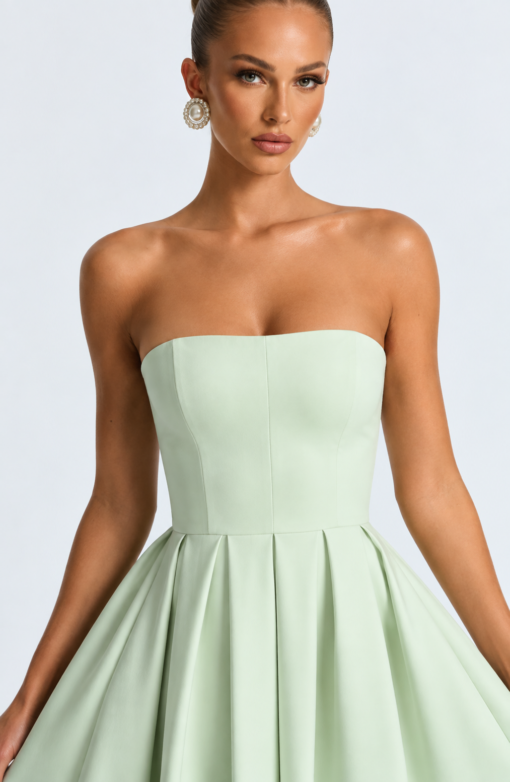 Emma Midi Dress - Lime