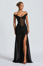 Isla Maxi Dress - Black