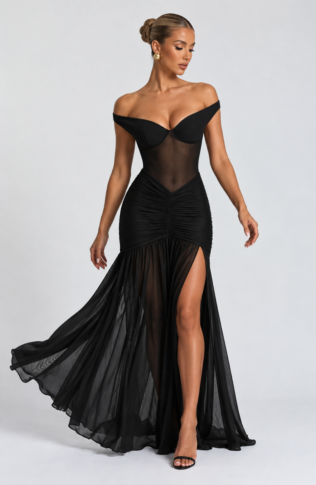 Isla Maxi Dress - Black