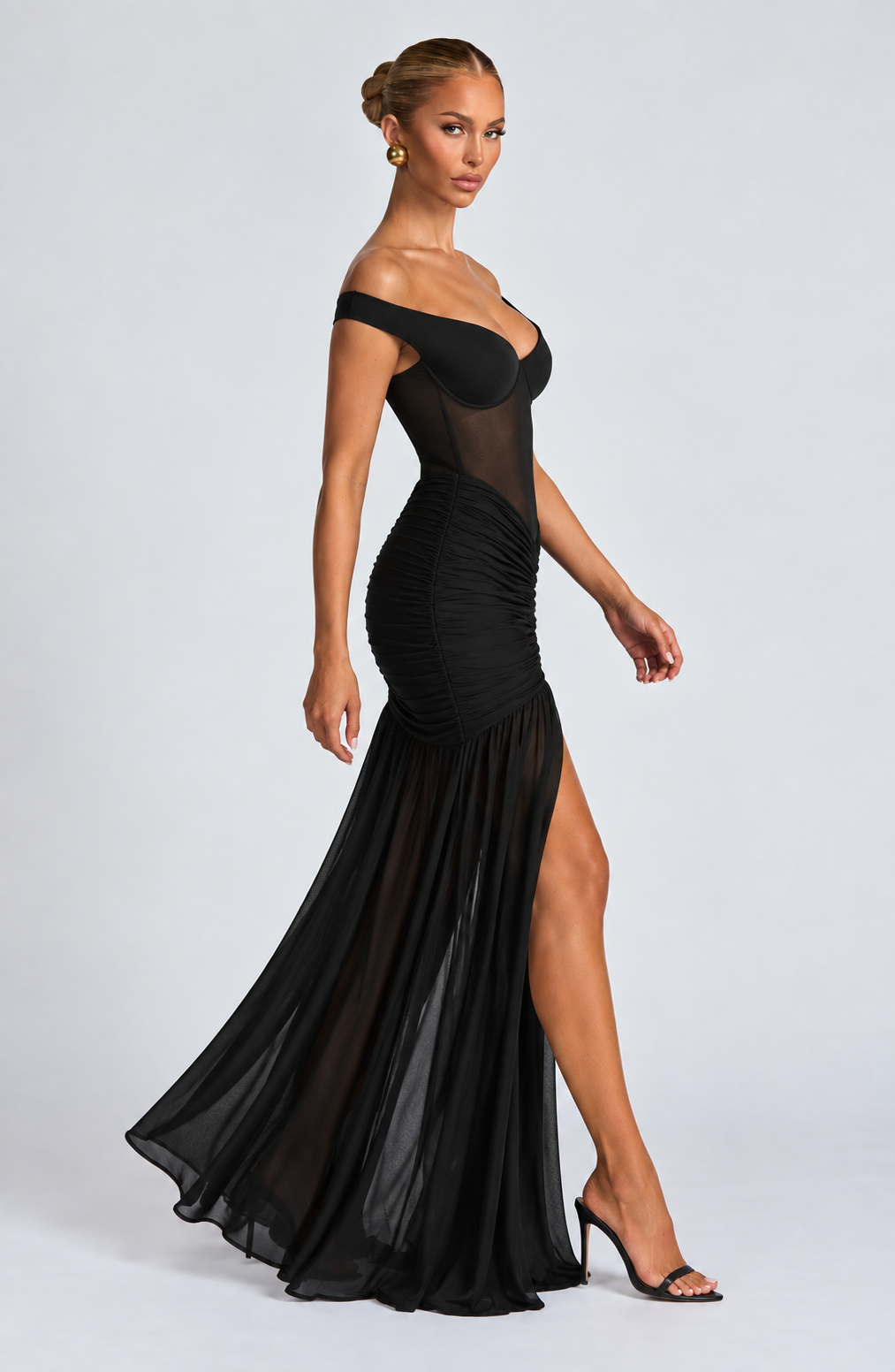 Isla Maxi Dress - Black