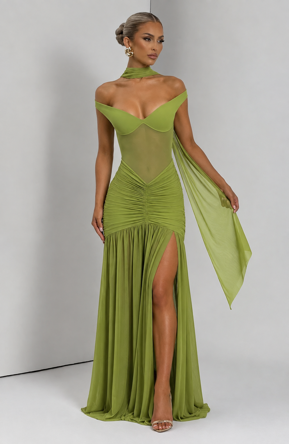 Isla Maxi Dress - Green