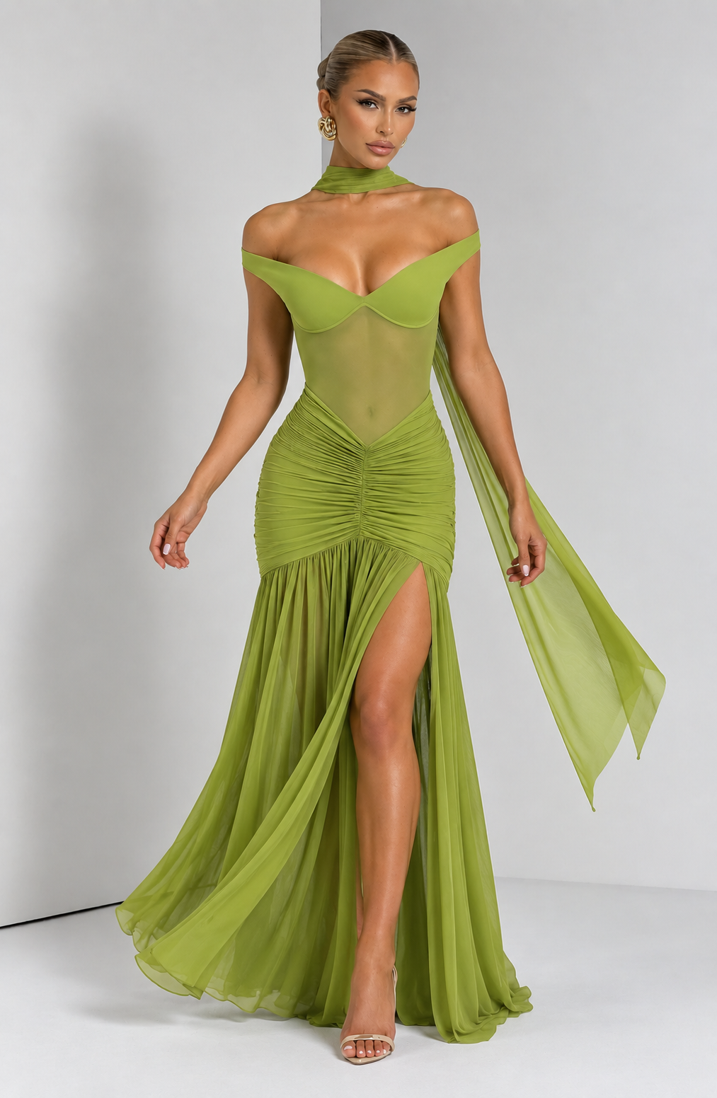 Isla Maxi Dress - Green