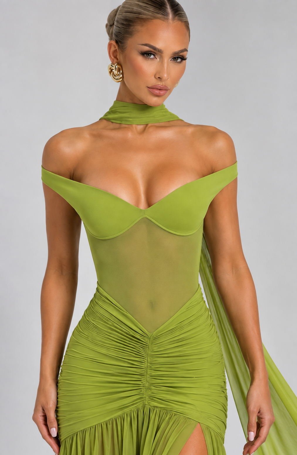Isla Maxi Dress - Green