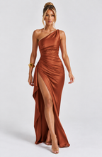 Sophie Maxi Dress - Brown