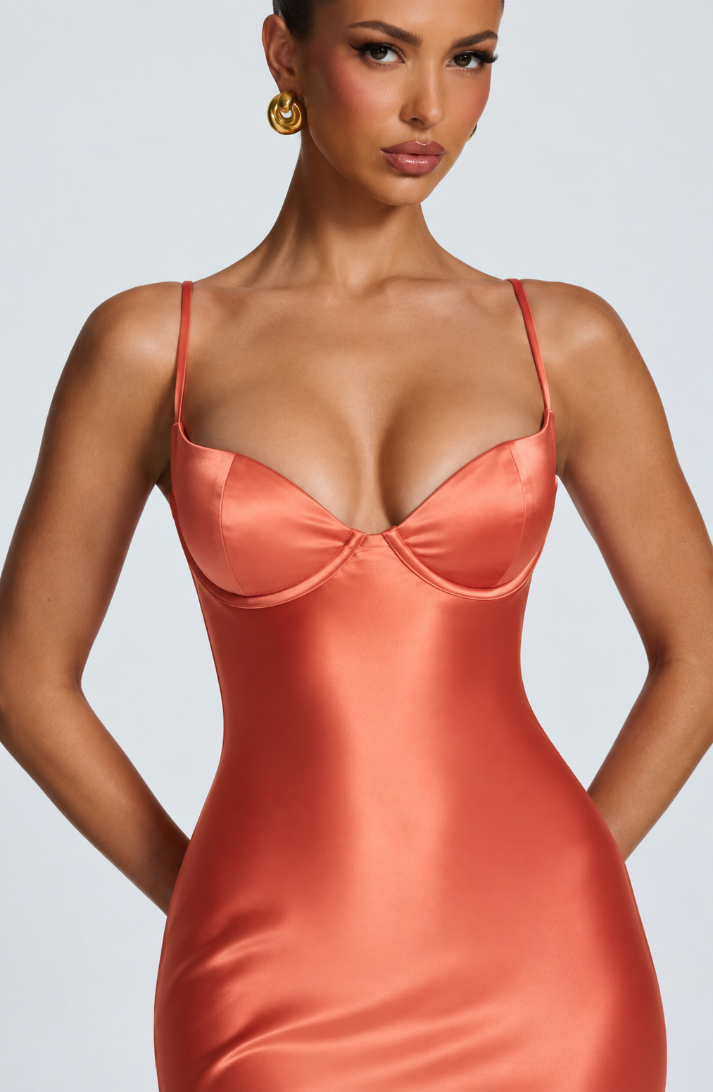 Freya Maxi Dress - Orange