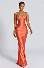 Freya Maxi Dress - Orange