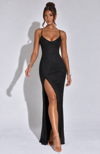 Gemma Maxi Dress - Black