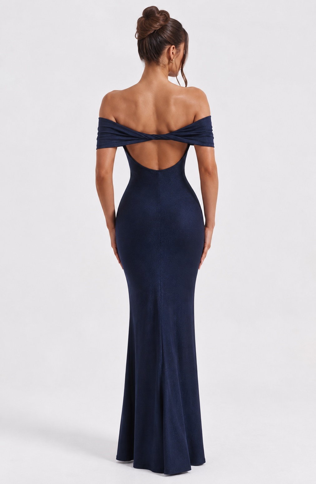 Sophie Midi Dress - Blue
