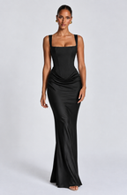 Isla Maxi Dress - Black