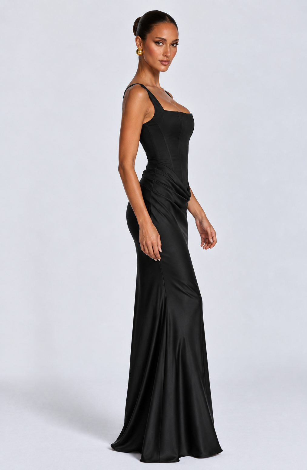 Isla Maxi Dress - Black