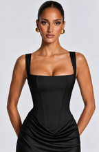 Isla Maxi Dress - Black