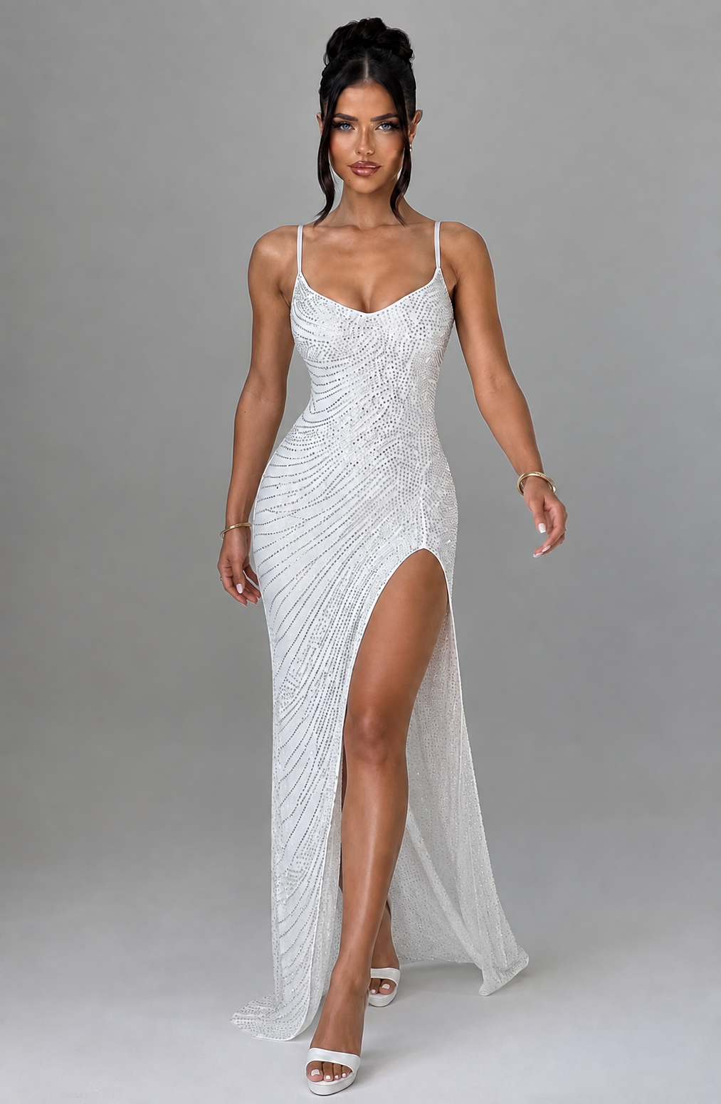 Chloe Maxi Dress - Ivory