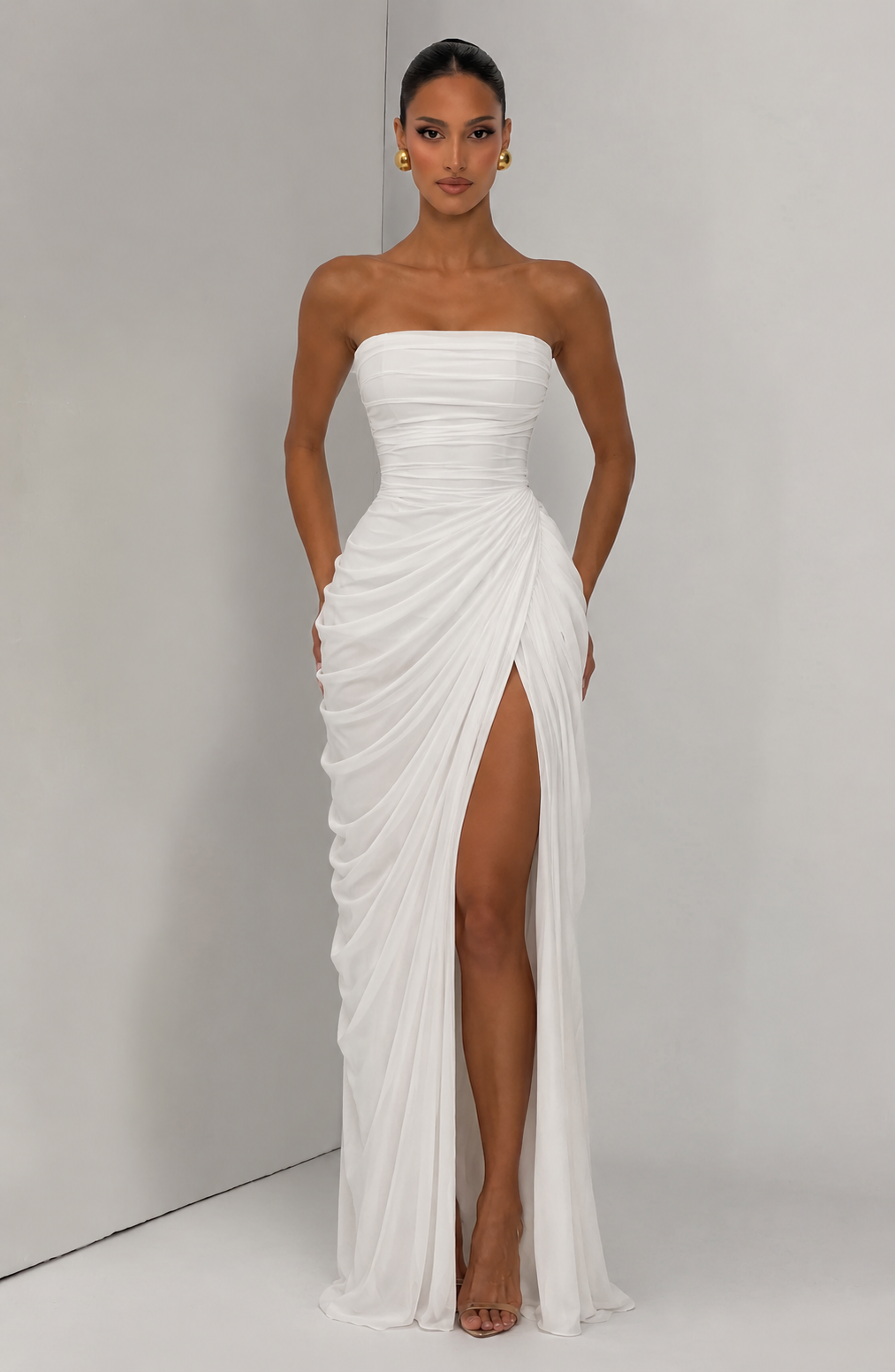 Chloe Maxi Dress - Ivory