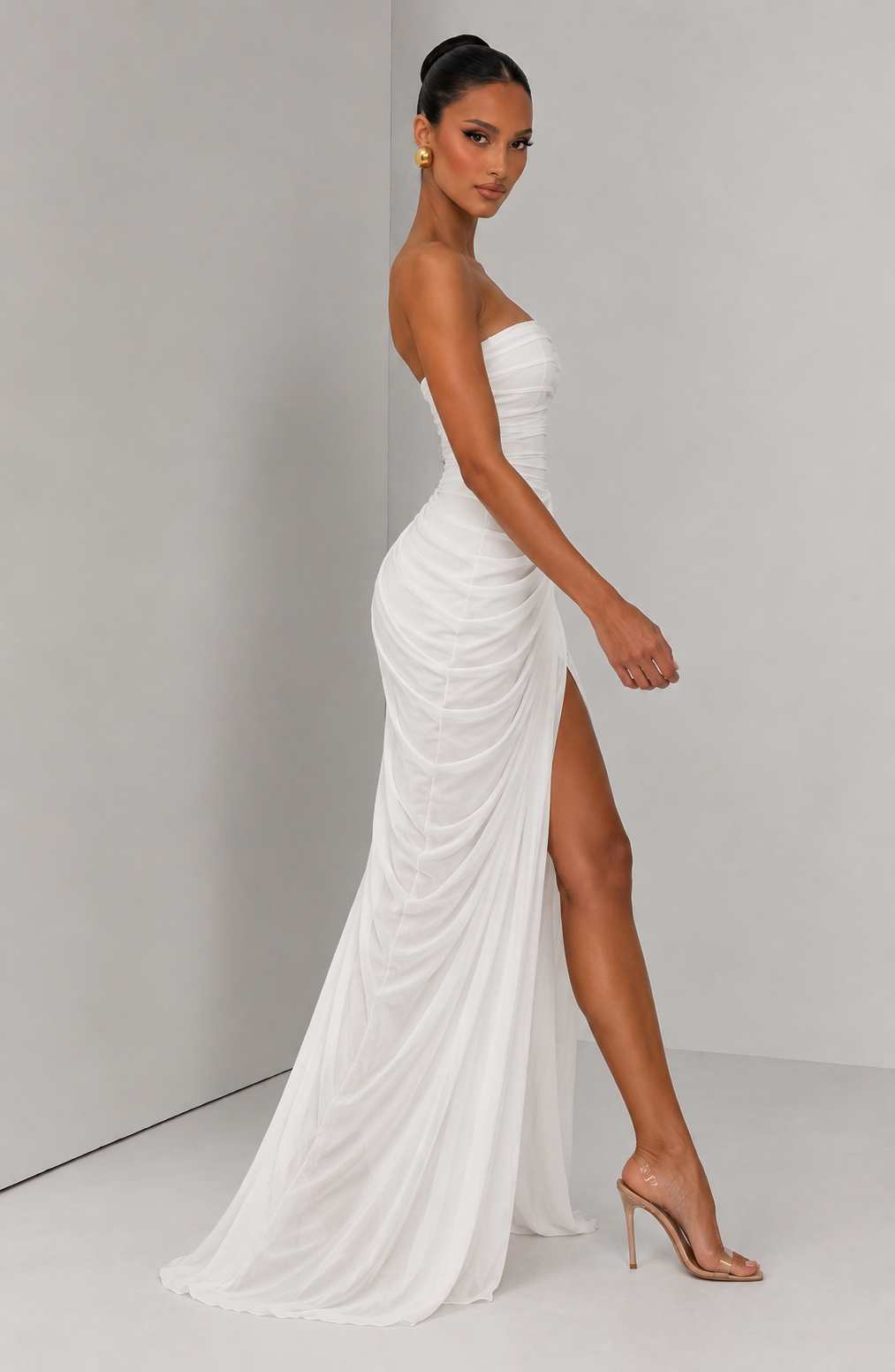 Chloe Maxi Dress - Ivory