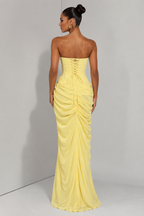 Chloe Maxi Dress - Lemon