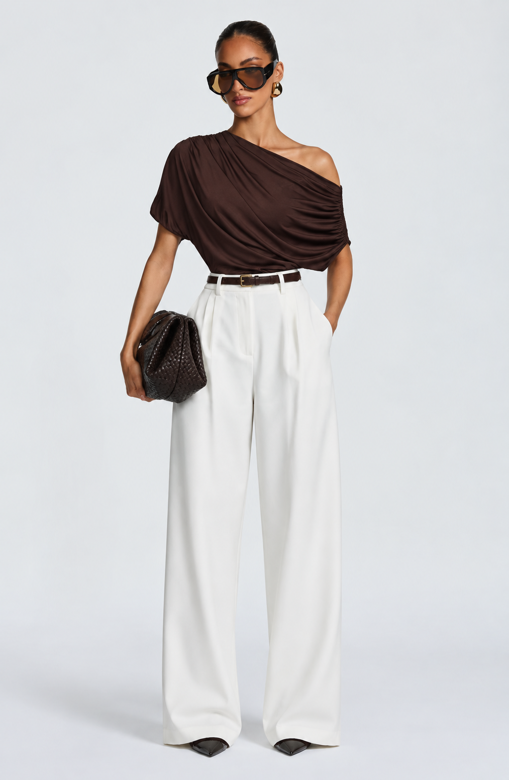 Olivia Top - Brown