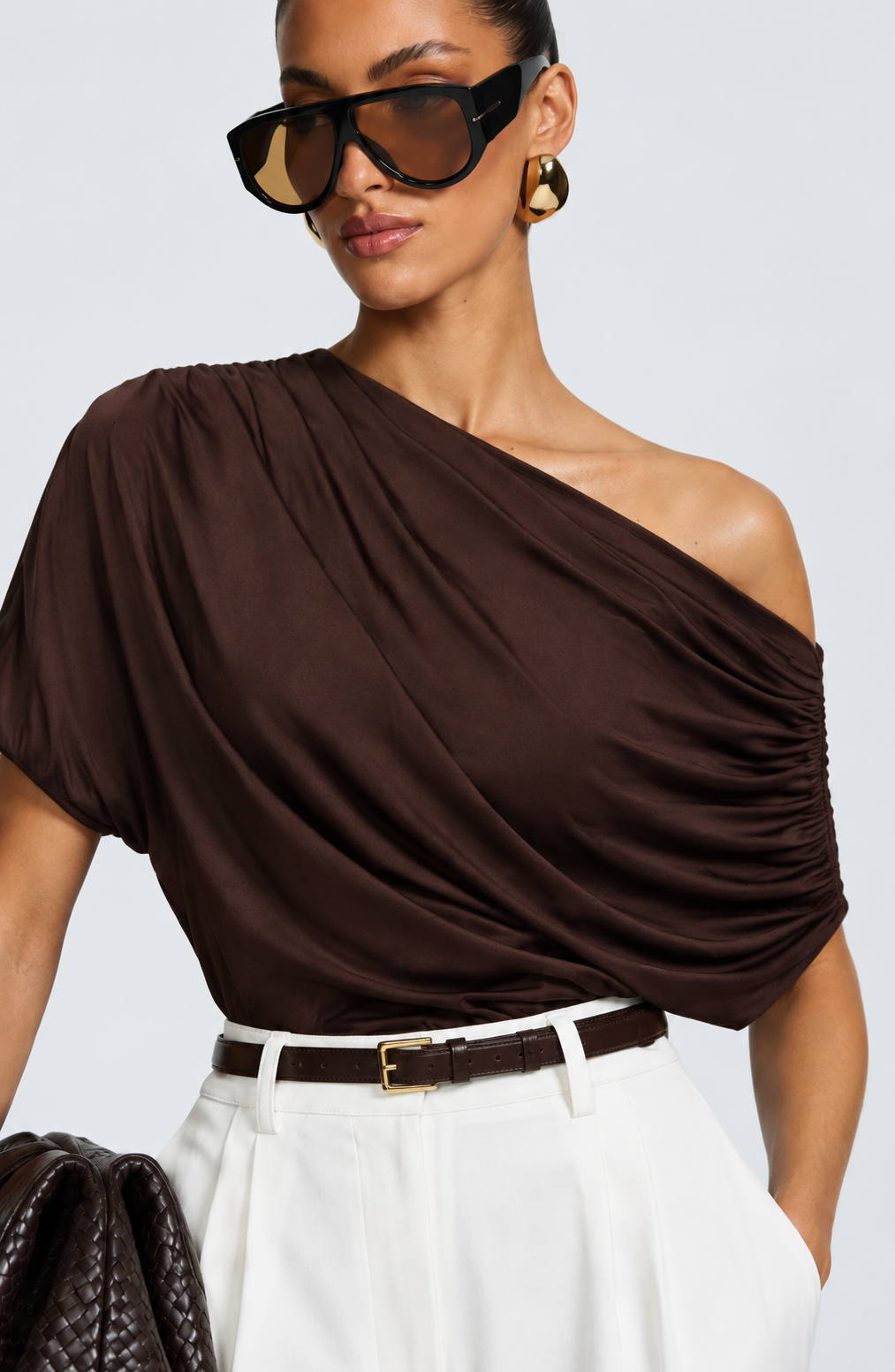 Olivia Top - Brown